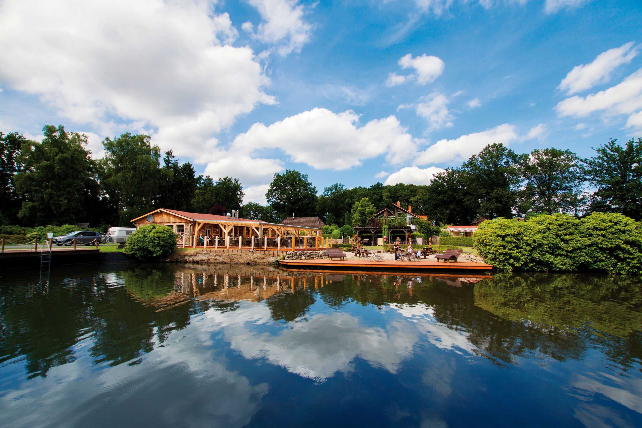 camping am see auf dem campingpark lüneburger heide