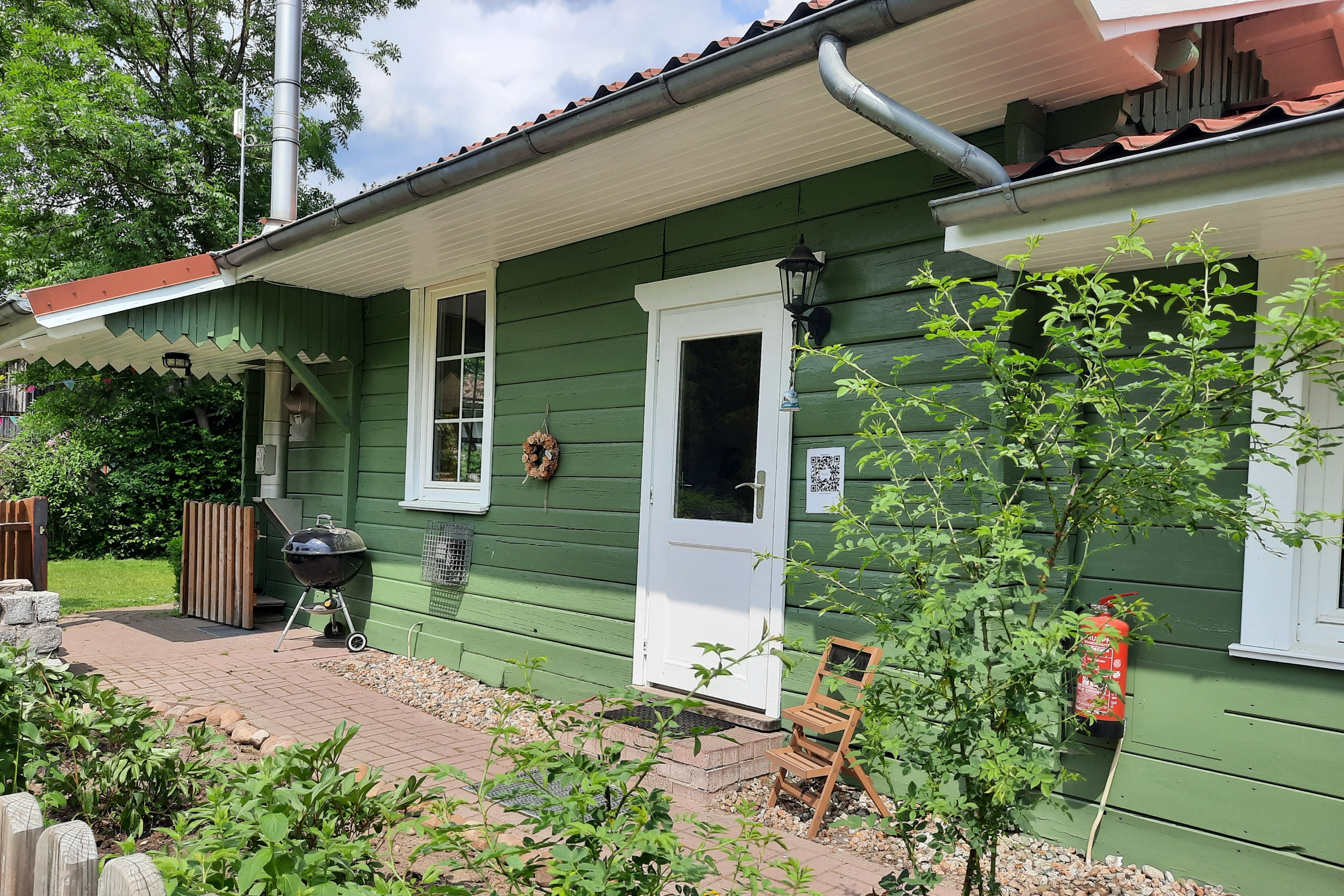 Blockhaus auf dem Ferienhof Meyer Unterlüß