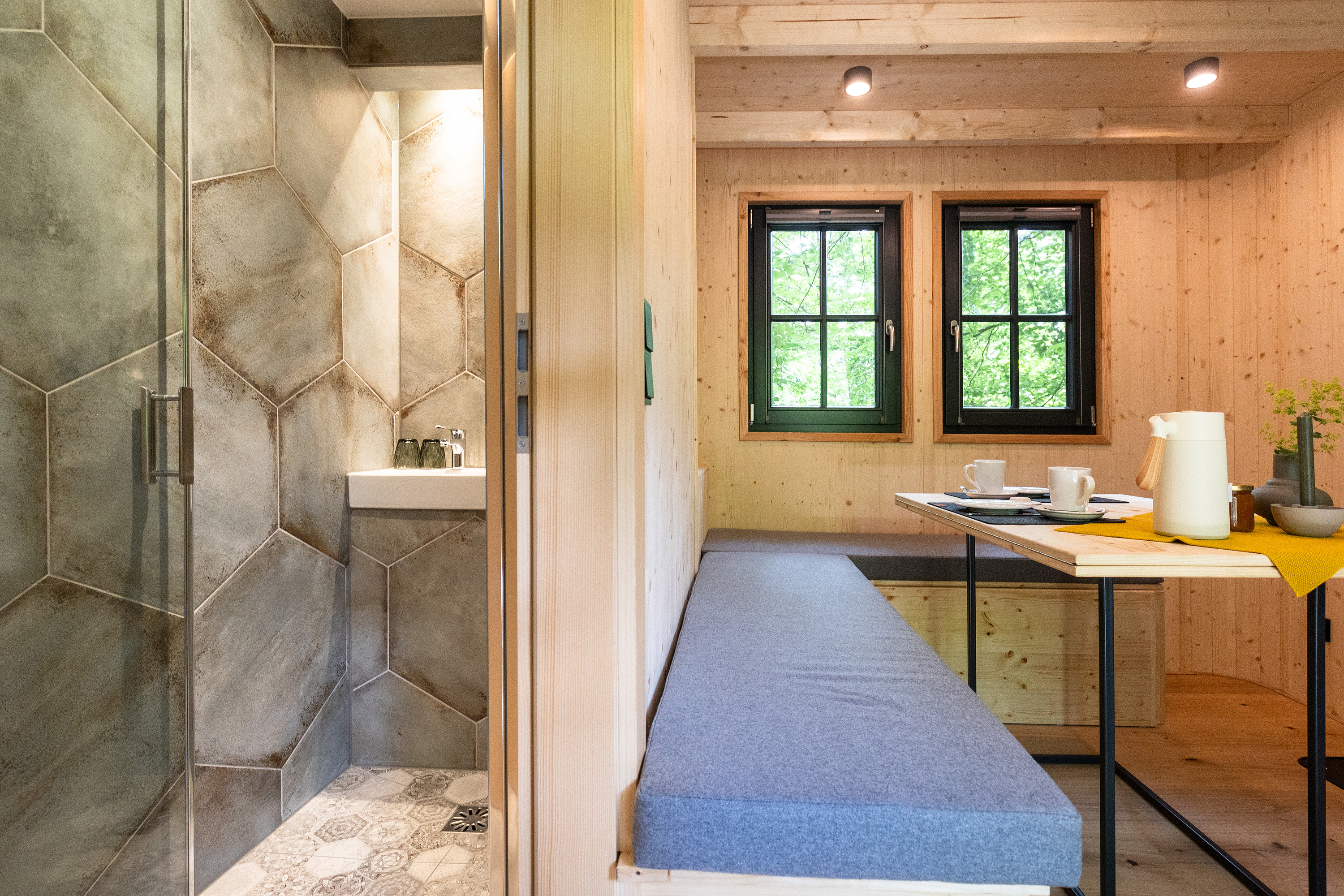 übernachten im baumhaus, naturnah in der lüneburger heide