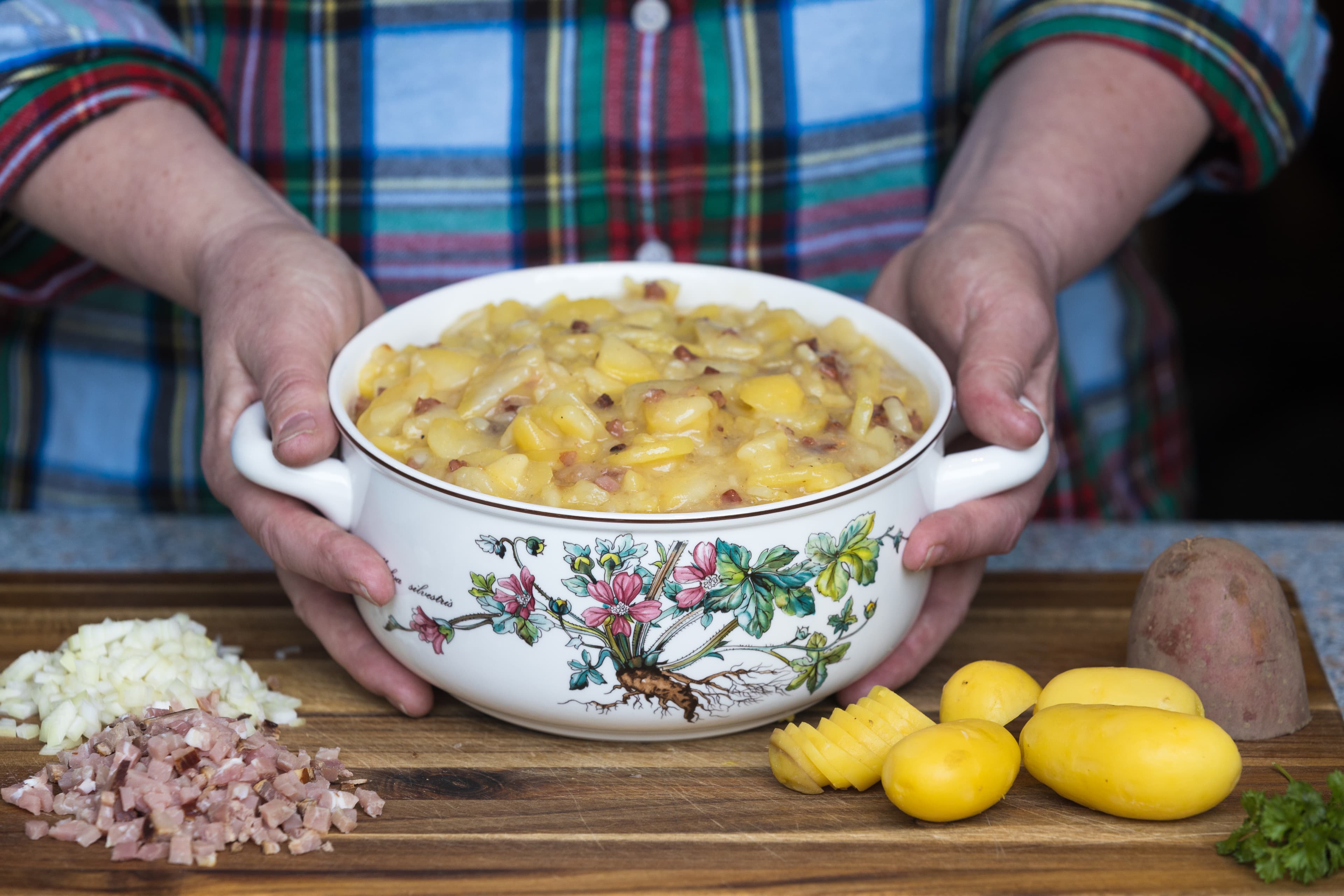 Regionale Spezialitäten aus Heidekartoffeln