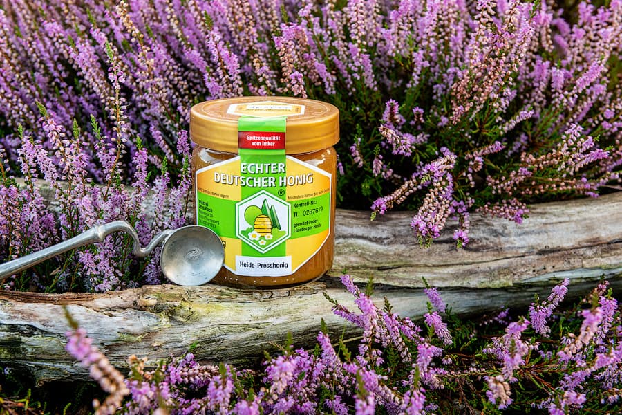 Regionaler Honig aus der Lüneburger Heide