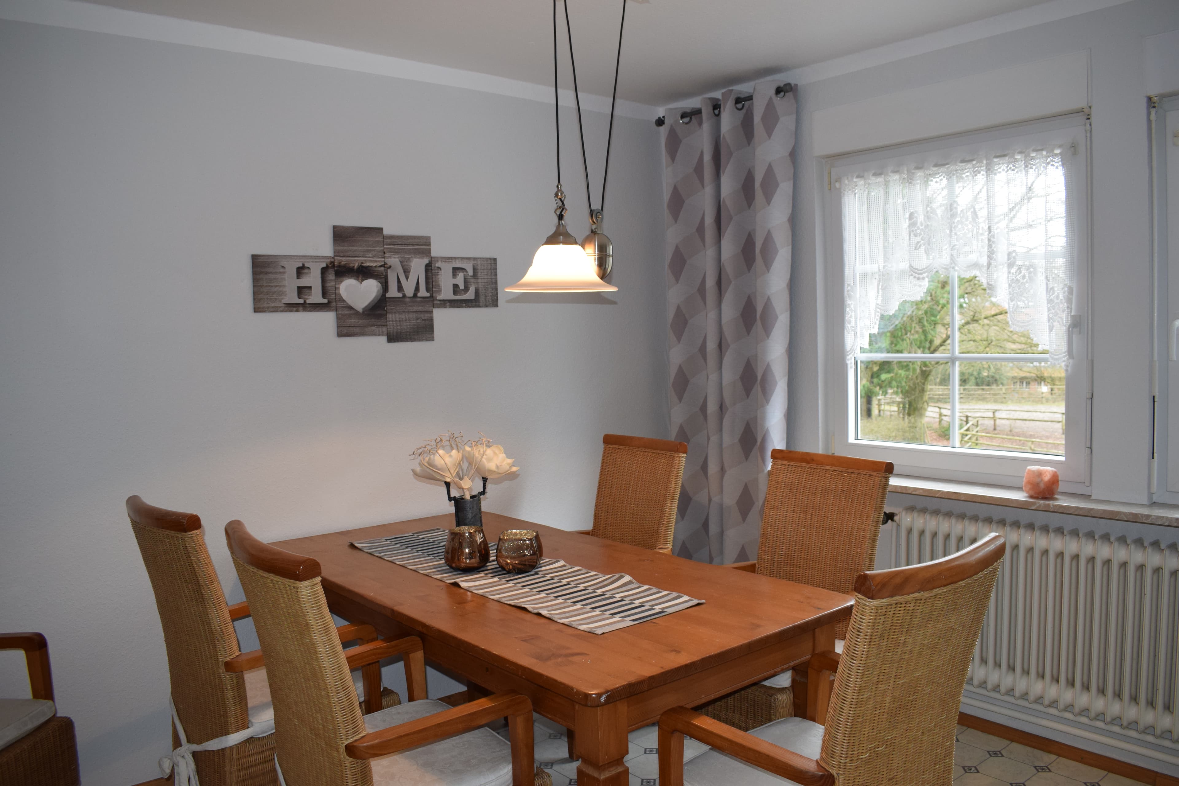 Küche in der Ferienwohnung Garbers-Hof in Undeloh