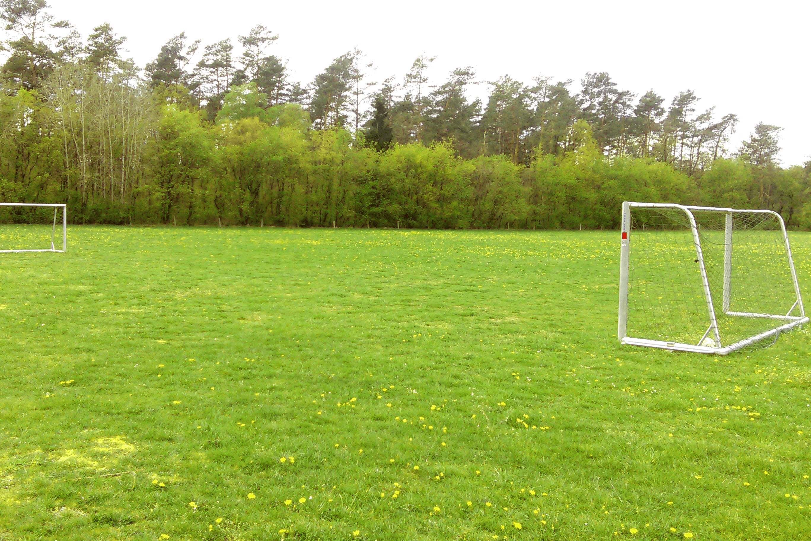 Fußballplatz auf dem Schröderhof Unterlüß