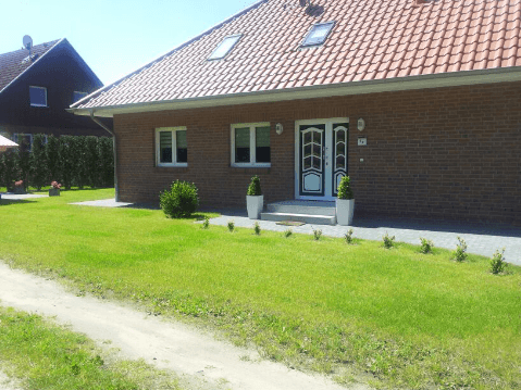 Außenansicht der Ferienwohnung am Bollweg in Westergellersen