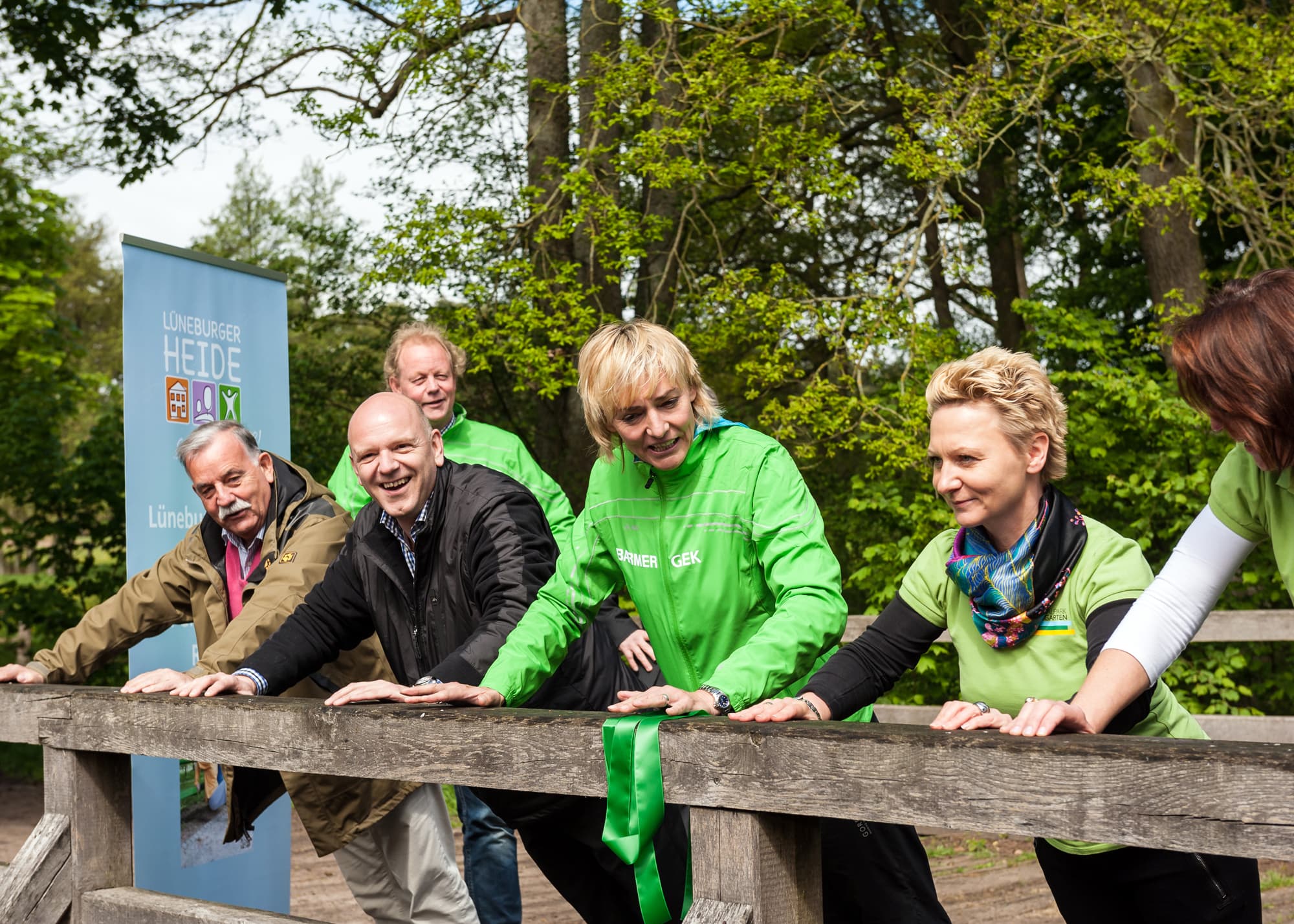 Heike Drechsler,Green Sport,Lüneburger Heide,Barmer GEK,Barmer,Wandern,