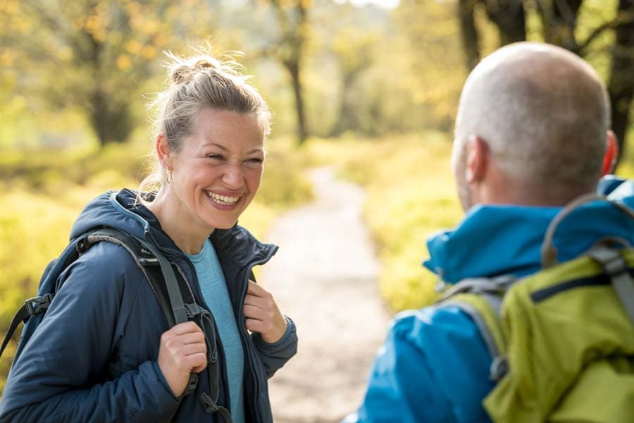 wandern, trekking, hiking, in der lüneburger heide